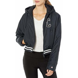 Chaqueta De Moda Para Mujer Champion Con Texto En Bloque En 