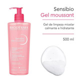 Gel De Limpeza Facial Sensibio Gel Moussant Micelar 500ml Bioderma