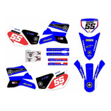 Kit Adesivo Ttr 230 2007 Motocross Trilha Brilho Yh 046 Mb