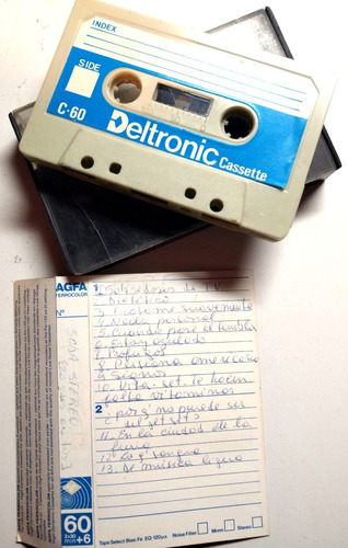 Soda Stereo Nada Personal Varias Cassette Antigua Grabación 