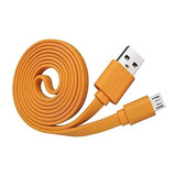 Cable Cargador Scovee Jbl Inalámbrico Compatible -naranja