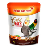 Ração Calopsita Gold Mix 500gr - Reino Das Aves - Sementes