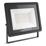 Refletor Led Smart 50w Ip66 A Prova D' Água Luz Amarela