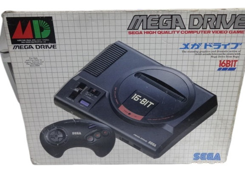 Só Caixa Mega Drive 1 Original Japonês