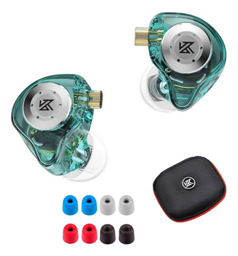 Audífonos Kz Edx Pro In-ear Auriculares Sin Micro + Estuche