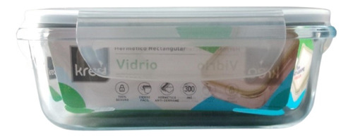 Contenedor Hermetico Taper Recipiente Vidrio 300 Ml  