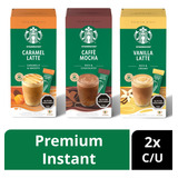 Café Starbucks® Premium Instant Sabores X6  Cajas