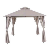 Gazebo Dobrável Naterial Oxis 2.98m X 2.98m X 2.8m - Cinza