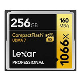 Cartão De Memória Lexar Lcf256crb-1066  Professional 1066x 256gb