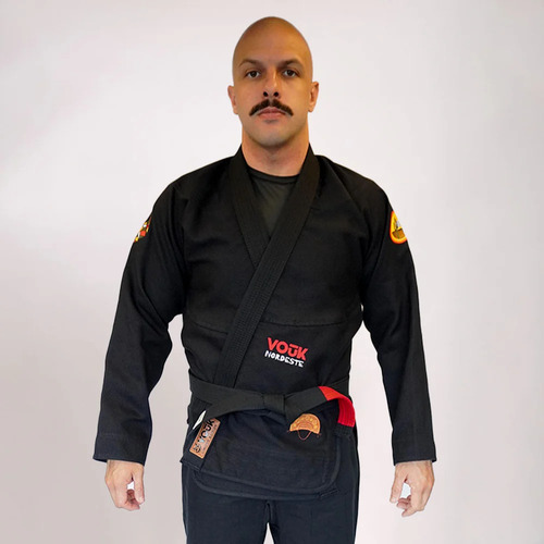 Kimono Jiu Jitsu Vouk Nordeste Trançado + Bolsa De Brinde