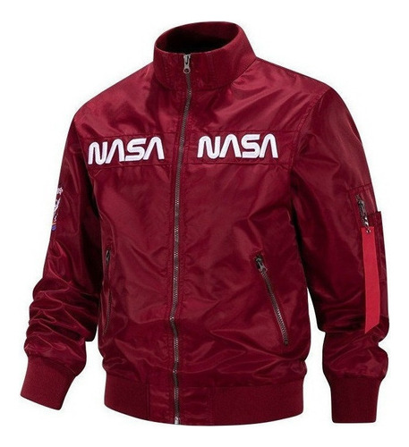 Chaqueta Athleisure De La Nasa Para Hombre, Talla Grande, Co