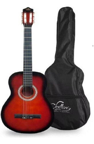 Sevillana Guitarra Clásica 34 Sunberts + Funda 8459 / Nx