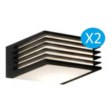 Pack X 2 Apliques Pared Moderno Polipropileno 