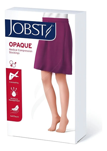Jobst Opaque Media Al Muslo Punta Cerrada Compresion 15-20 | Envío gratis