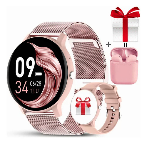 Reloj Inteligente Zl02 Para Hombre Y Mujer Para Xiaomi Huawe