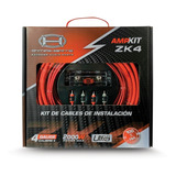 Kit De Cables - Amp Kit Zk4 - 4 Gauge - Dynahertz