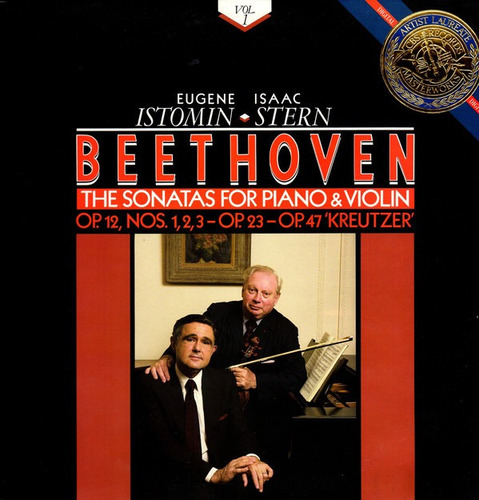 Beethoven - Piano Violín Sonatas - Istomin Stern - 4 Cds.