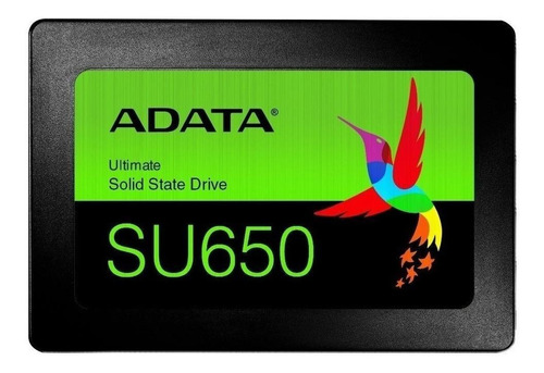 Disco Sólido Ssd Interno Adata Ultimate Su650 120gb Negro