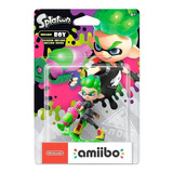 Amiibo Series Splatoon Switch Inkling Boy Verde Green Nuevo