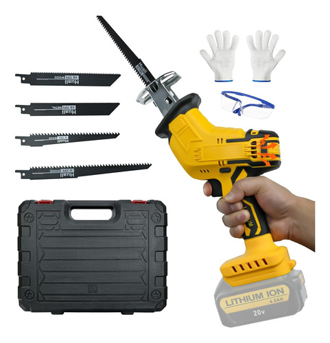 Cordless Reciprocating Saw For Dewalt 20v Battery, Brushless