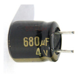 Capacitor Eletrolítico 680uf 4v 105º Kit 08 Peças Placa Mae