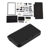 Carcasa Compatible Con Nintendo 3ds Xl  Completa Negro