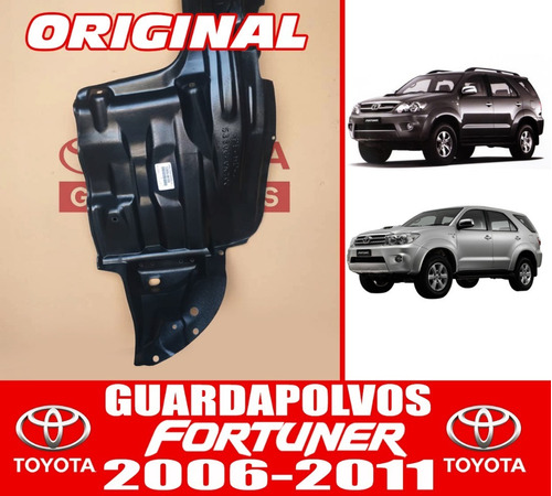 Guardapolvo Delantero Fortuner 06 07 08 009 2010 2011 Fuerte Foto 5