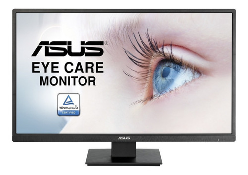 Monitor Asus Va279hae 27 Fullhd Ips 75hz Freesync- Boleta Color Negro