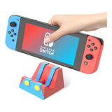 Estacion Base Cargador Para Nintendo Switch Lite Oled Mario