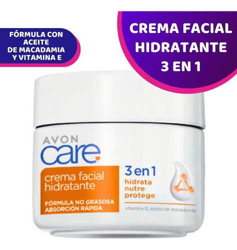 Crema Facial Hidratante 3 En 1 - g a $270