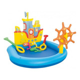 Pileta Inflable Barco Pelotero Play Center Bestway 52211