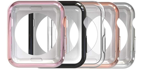 Simpeak - Carcasa Blanda Para Apple Watch Serie 6, 5, 4 Y Se
