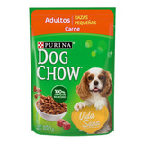 Sobre Alimento P/ Raza Pequeña Dog Chow® Sabor Carne 100g