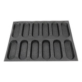 Silicone Baguette Bread Mold With 12 Holes 1