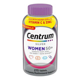Centrum Women 50+ Silver 275 Comprimidos - Importado Usa