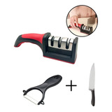 Afilador Cuchillo Ergonomico Acero Inoxidable Sharpener