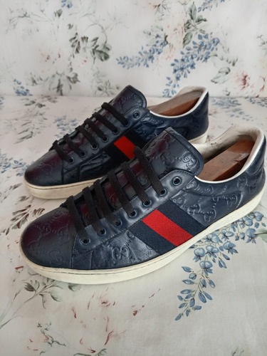 Tenis Gucci De Piel