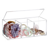 Hipiwe Organizador De Acrilico Con Tapa, Vitrina Transparent