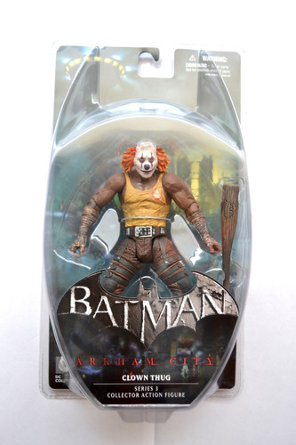 Batman Arkham City Payaso Clown Thug Serie 3 Dc Collectibles