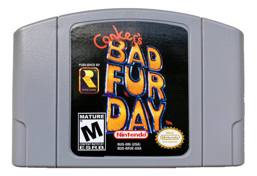 Conkers Bad Fur Day Nintendo 64 Repro Aaa