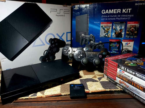 Playstation 2slim Gamer Kit Completo 