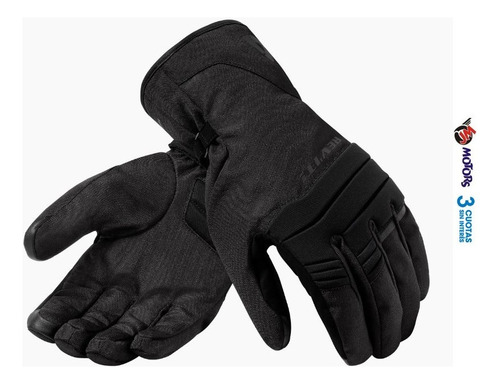 Jm Guantes Moto Revit Bornite H20 Negro Invierno Touring