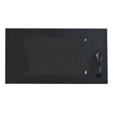 Mini Rack Dvr 5u Parede Porta Visor Acrilico Preto