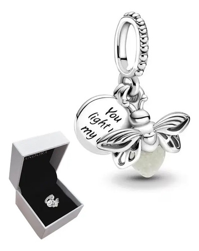 Charm Evangeline Luciernaga Dijes Para Parejas Plata925+caja | MercadoLibre