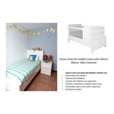 Cuna-cama Mca. Moncaramel Color Blanco. 