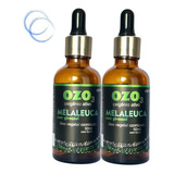 Óleo De Melaleuca 50ml Ozonizado Premium Vidro Pronto Uso 2u