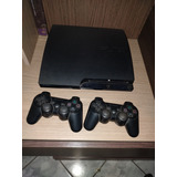 Vendo Ps3 Slim Destravado Com Dois Jogos E Um Volante Gamer