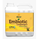 Embiotic 5 Litros Acelerador De Compostagem Korin - 
