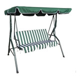 Hamaca Sillon De Jardin Con Toldo Columpio 2 Cuerpos Oferta!