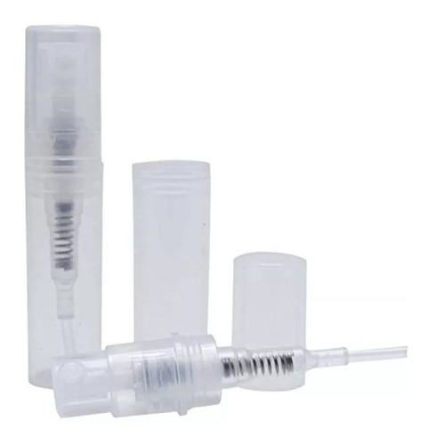 Kit 100 Porta Perfume - Provador - Demonstrador 2ml Spray Flaconete Decants Recarregável Portátil